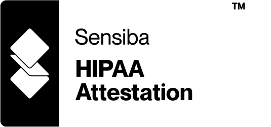 Sensiba HIPAA Attestation Badge